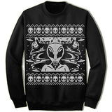 Alien Ugly Christmas Sweater. UFO. I Want To Believe.