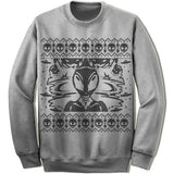 Alien Ugly Christmas Sweater. UFO. I Want To Believe.