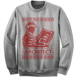 Architect Ugly Christmas Sweater.