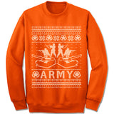 Army Ugly Christmas Sweater.