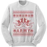 Army Ugly Christmas Sweater.