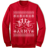 Army Ugly Christmas Sweatshirt