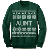 Aunt Ugly Christmas Sweater.