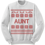 Aunt Ugly Christmas Sweater.