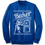 Baker Ugly Christmas Sweater.