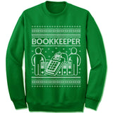 Bookkeeper Ugly Christmas Sweater.