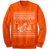 Bookkeeper Ugly Christmas Sweater.