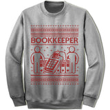 Bookkeeper Ugly Christmas Sweater.