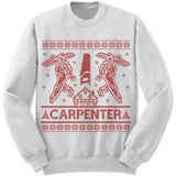 Carpenter Ugly Christmas Sweater.