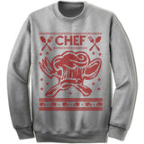 Chef Ugly Christmas Sweater.