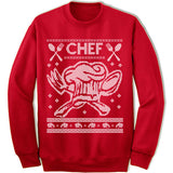 chef ugly sweater