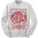 Chemist Ugly Christmas Sweater.