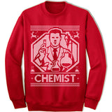 chemist christmas sweatshirt