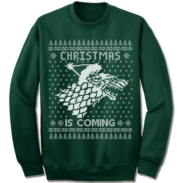 Christmas is coming clearance ugly sweater