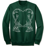 Reindeer Ugly Christmas Sweater.