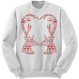 Reindeer Ugly Christmas Sweater.