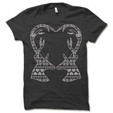 Reindeer Ugly Christmas T-Shirt.
