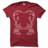 Reindeer Ugly Christmas T-Shirt.
