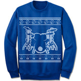 Drummer Ugly Christmas Sweater.