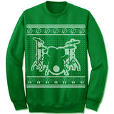 Drummer Ugly Christmas Sweater.