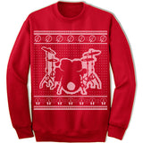 Drummer Ugly Christmas Sweater.