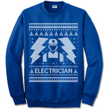 Electrician Ugly Christmas Sweater.