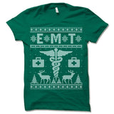 EMT Christmas Ugly T-Shirt.