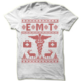 EMT Christmas Ugly T-Shirt.