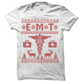 EMT Christmas Ugly T-Shirt.