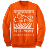Farmer Ugly Christmas Sweater.
