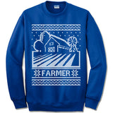 Farmer Ugly Christmas Sweater.