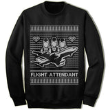 Flight Attendant Ugly Christmas Sweater.