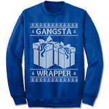 Gangsta Wrapper Ugly Christmas Sweater.