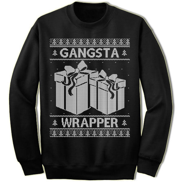 Gangsta wrapper deals ugly sweater