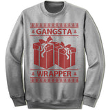 Gangsta Wrapper Ugly Christmas Sweater.