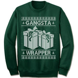Gangsta Wrapper Ugly Christmas Sweater.