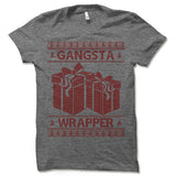 Gangsta Wrapper Ugly Christmas T-Shirt.
