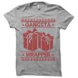 Gangsta Wrapper Ugly Christmas T-Shirt.