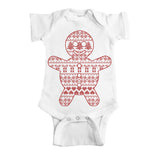 Ginger Bread Ugly Christmas Onesie.