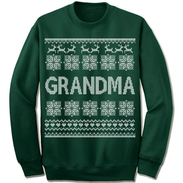 Grandma Ugly Christmas Sweater.