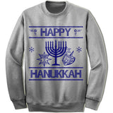 Happy Hanukkah Ugly Christmas Sweater.
