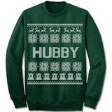 Hubby Ugly Christmas Sweater.