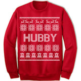 Hubby Ugly Christmas Sweater.