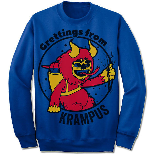 Greetings From Krampus Sweater.