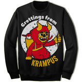 Greetings From Krampus Sweater.