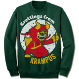 Greetings From Krampus Sweater.