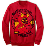Greetings From Krampus Sweater.