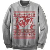Marine Ugly Christmas Sweater.