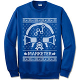 Marketer Ugly Christmas Sweater.