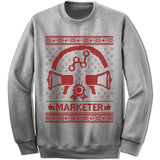 Marketer Ugly Christmas Sweater.